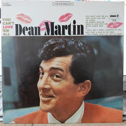 Dean Martin – You Can't Love 'Em All LP PLAK