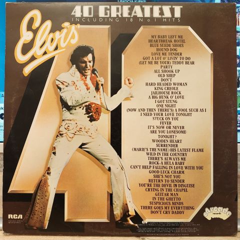 Elvis Presley – 40 Greatest Hits LP PLAK