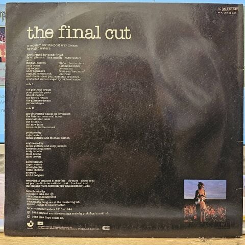 Pink Floyd – The Final Cut LP PLAK