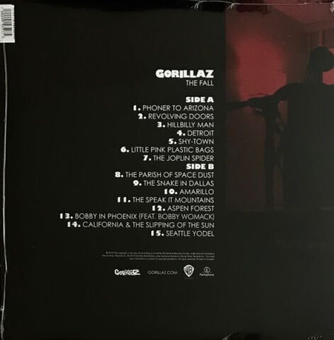 Gorillaz – The Fall LP PLAK