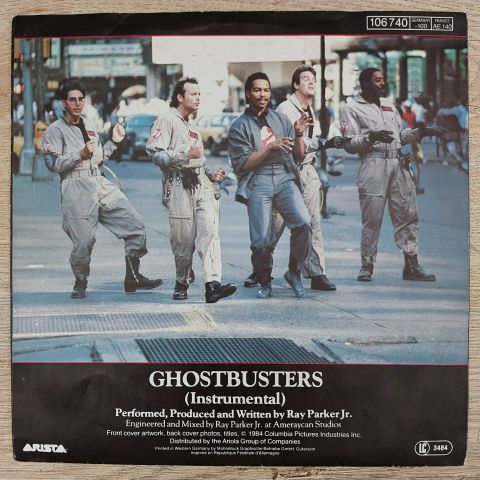 Ray Parker Jr. – Ghostbusters 45LİK PLAK