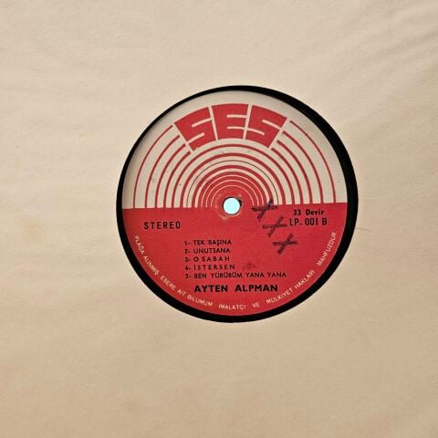Ayten Alpman – Memleketim LP PLAK