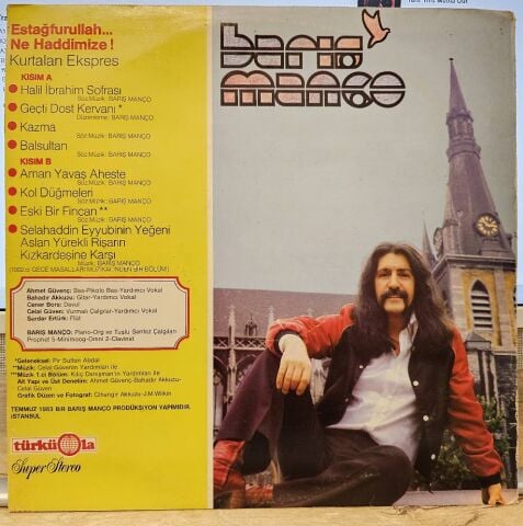 Barış Manço / Kurtalan Ekspres – Estağfurullah... Ne Haddimize LP PLAK