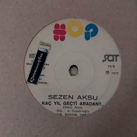 Sezen Aksu – Allahaısmarladık / Kaç Yıl Geçti Aradan 45LİK PLAK