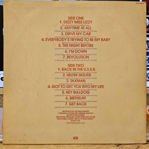 The Beatles – Rock 'N' Roll Music Vol 2 LP PLAK