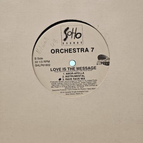 Orchestra 7 – Love Is The Message LP PLAK