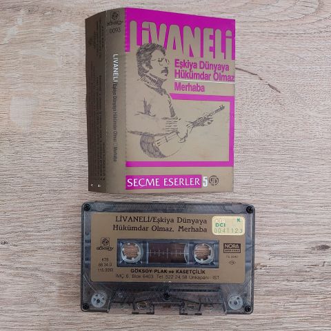 ZÜLFÜ LİVANELİ - SEÇME ESERLER 5 KASET