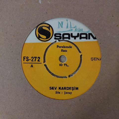 Şenay – Benim Olursan / Sev Kardeşim 45LİK PLAK