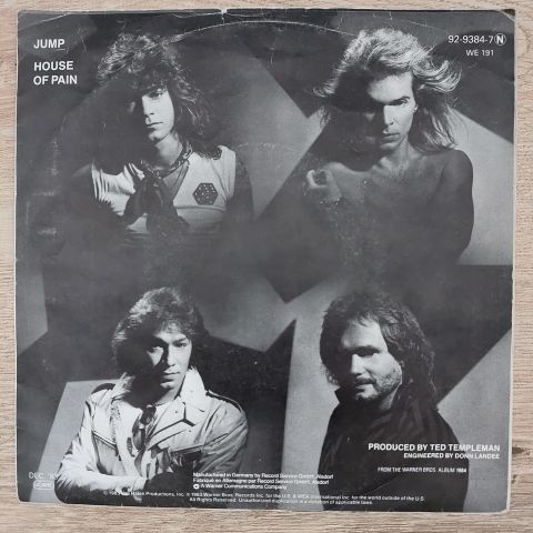 Van Halen – Jump! 45LİK PLAK