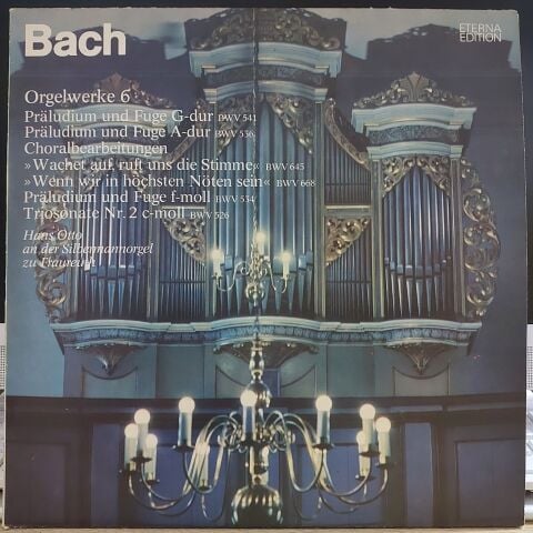 Bach*, Hans Otto – Orgelwerke 6 LP PLAK