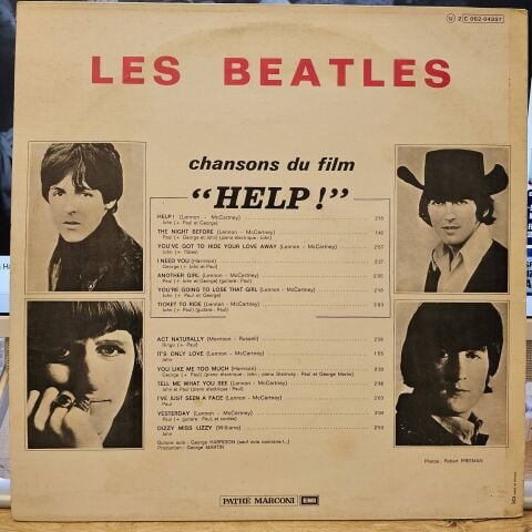 Les Beatles – Chansons Du Film « Help ! » LP PLAK