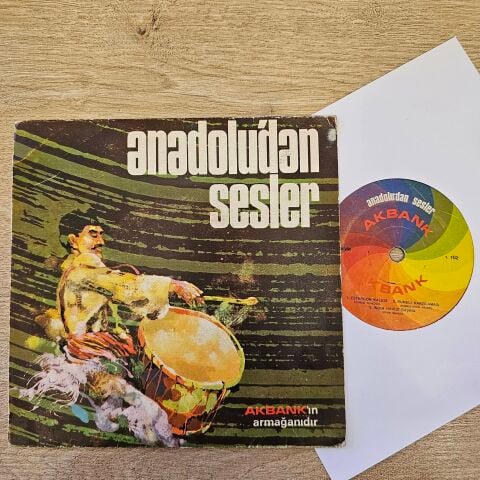 Various – Anadolu'dan Sesler 45LİK PLAK
