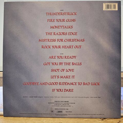 AC/DC – The Razors Edge LP PLAK