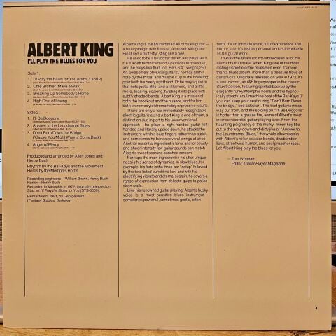 Albert King – I'll Play The Blues For You 45LİK PLAK