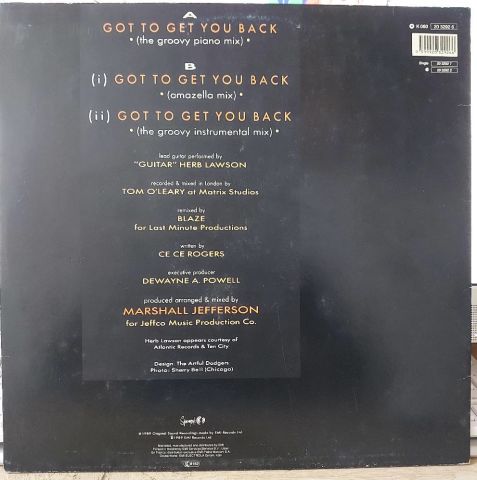 Kym Mazelle – Got To Get You Back LP PLAK