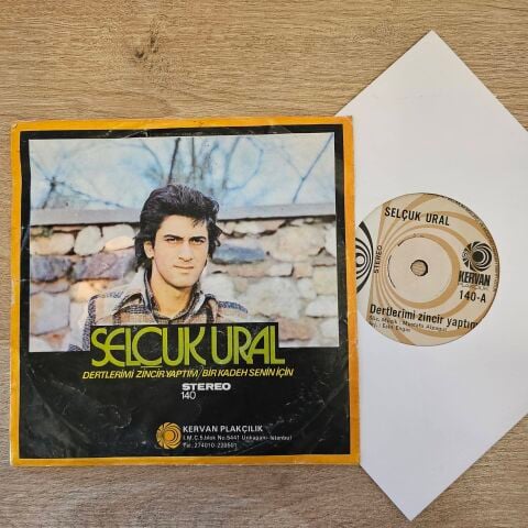 Selçuk Ural – Dertlerimi Zincir Yaptım / Bir Kadeh Senin İçin 45LİK PLAK