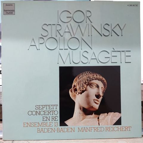 Igor Strawinsky, Ensemble 13 Baden-Baden, Manfred Reichert LP PLAK