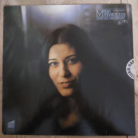 Maria Farantouri – Lieder Aus Griechenland LP PLAK