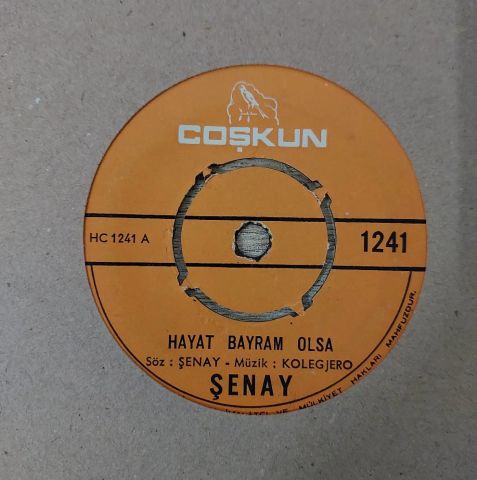 Şenay – Hayat Bayram Olsa 45LİK PLAK