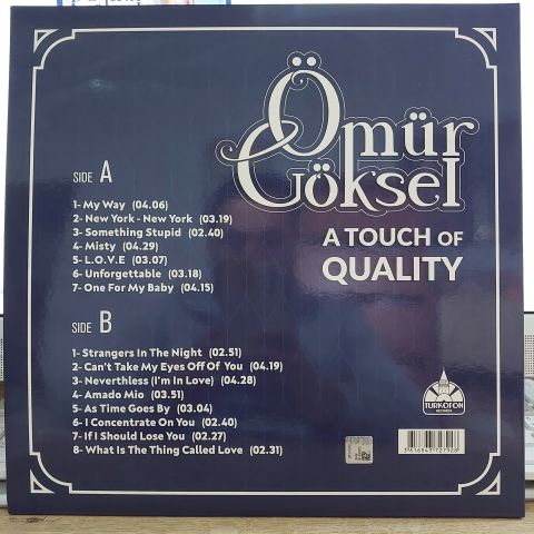 ÖMÜR GÖKSEL - A TOUCH OF QUALITY LP PLAK