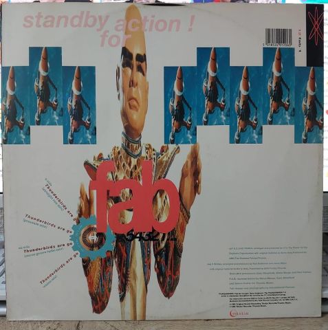 F.A.B. Featuring MC Parker – Thunderbirds Are Go! LP PLAK