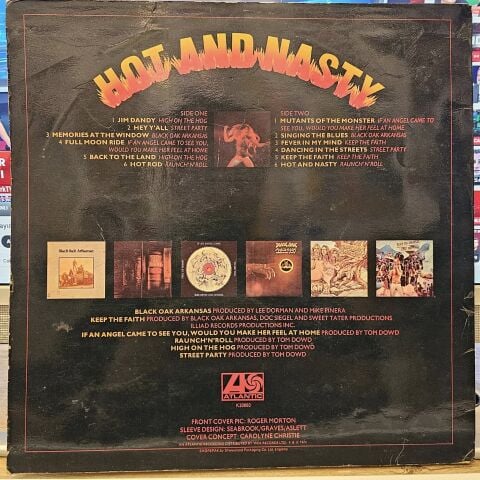 Black Oak Arkansas – Hot And Nasty (The Best Of Black Oak Arkansas) LP PLAK