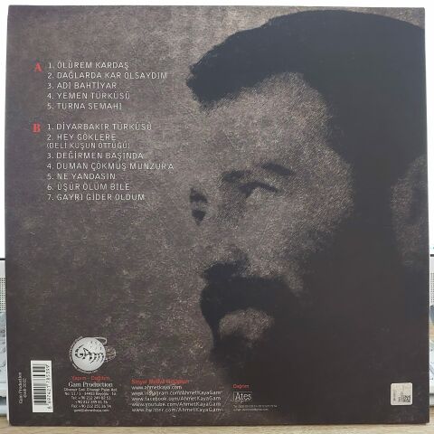 AHMET KAYA - RESİTALLER 2 LP PLAK