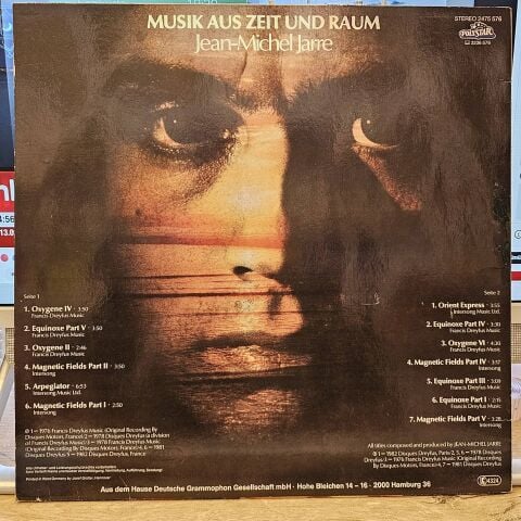 Jean-Michel Jarre – Musik Aus Zeit Und Raum LP PLAK