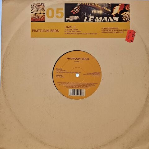 Phattucini Bros. – Lovin' U LP PLAK