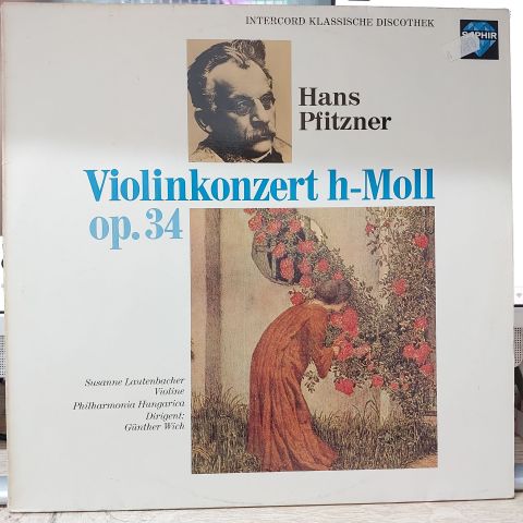 Hans Pfitzner - Susanne Lautenbacher LP PLAK