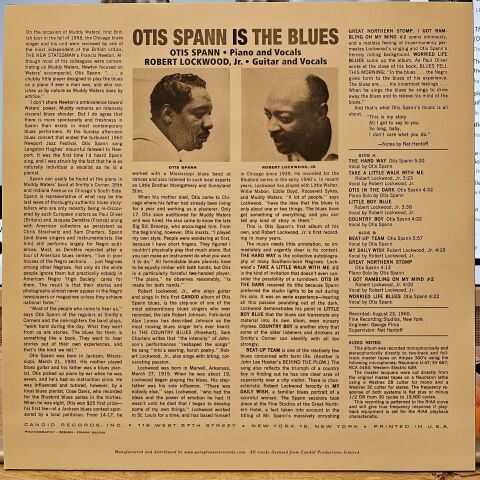 Otis Spann – Otis Spann Is The Blues LP PLAK