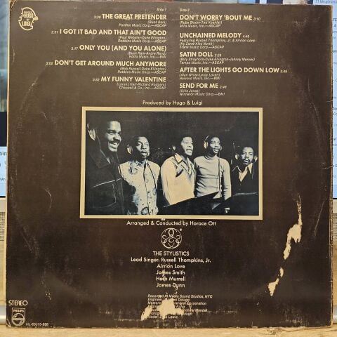 The Stylistics – Once Upon A Juke Box LP PLAK