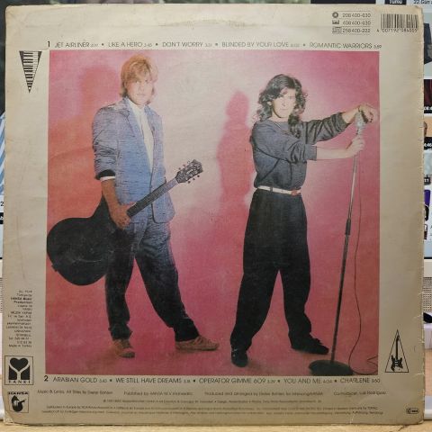 Modern Talking – Romantic Warriors - The 5th Album LP PLAK