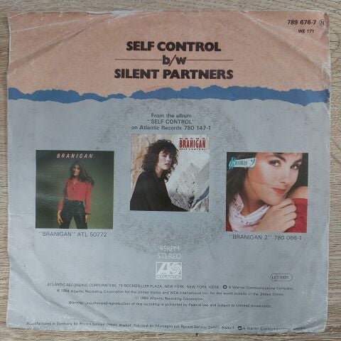 Laura Branigan – Self Control 45LİK PLAK
