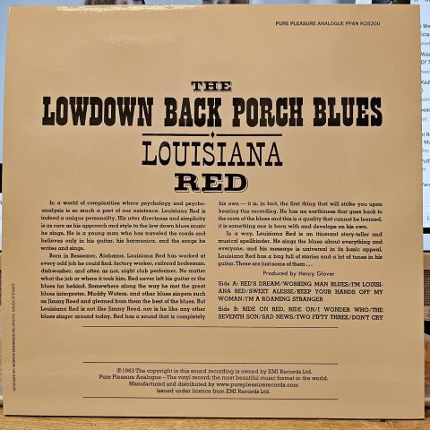 Louisiana Red – The Lowdown Back Porch Blues LP PLAK