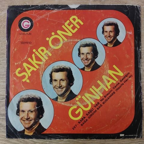 Şakir Öner Günhan – Kara Kaşlı Yar / Bağa Girdim Bağ Budanmış 45LİK PLAK