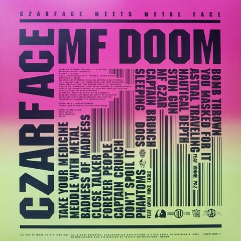 Czarface, MF Doom – Czarface Meets Metal Face LP PLAK