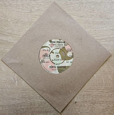 Ajda Pekkan – Dünya Dönüyor / Üç Kalp 45LİK PLAK