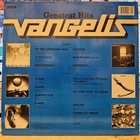 Vangelis – Greatest Hits LP PLAK