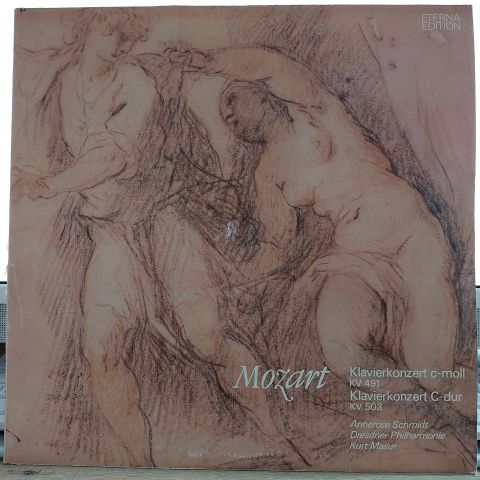 Mozart - Annerose Schmidt, Dresdner Philharmonie, Kurt Masur LP PLAK