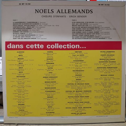 Chœurs D'enfants - Erich Bender LP PLAK