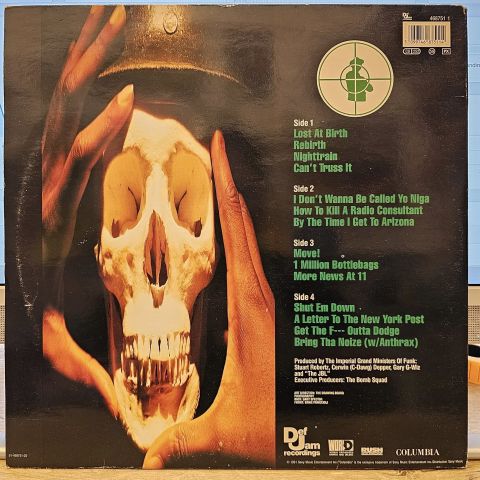 Public Enemy – Apocalypse 91... The Enemy Strikes Black LP PLAK