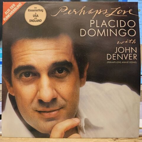 Placido Domingo With John Denver – Perhaps Love LP PLAK