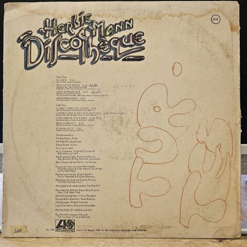 Herbie Mann – Discothèque LP PLAK