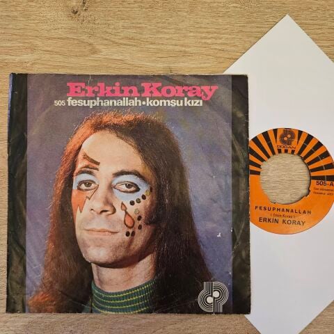 Erkin Koray – Fesuphanallah / Komşu Kızı 45LİK PLAK