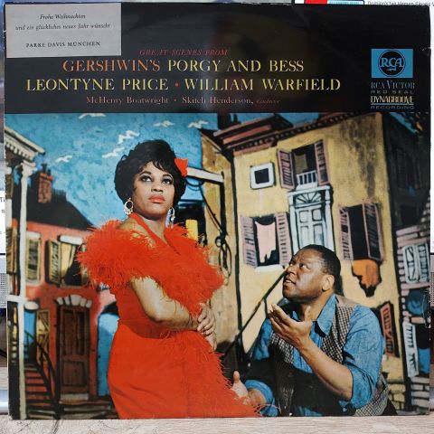 Gershwin, Leontyne Price • William Warfield LP PLAK