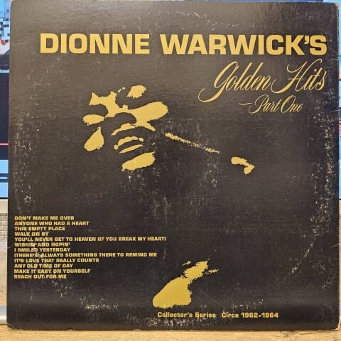 Dionne Warwick – Golden Hits - Part One LP PLAK