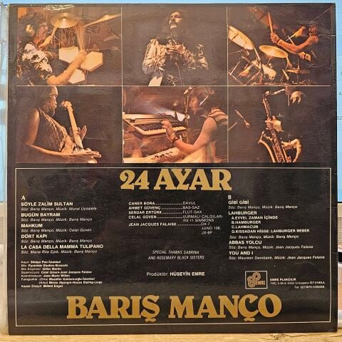Barış Manço – 24 Ayar LP PLAK
