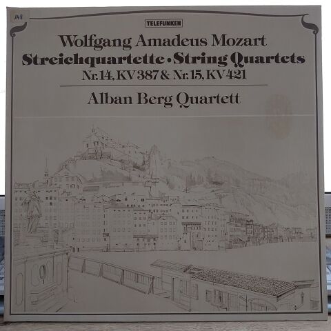 Wolfgang Amadeus Mozart, Alban Berg Quartett  LP PLAK
