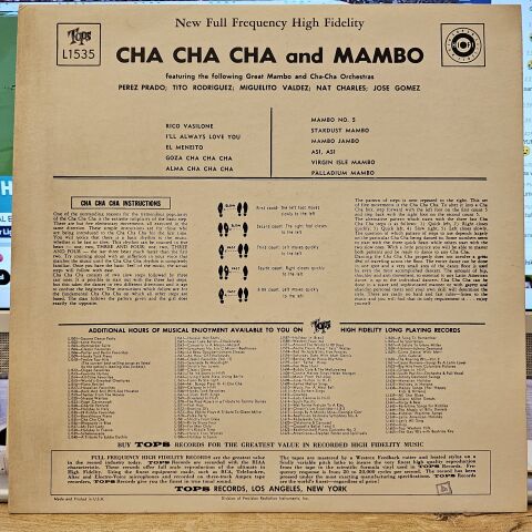 Various – Cha-Cha-Cha And Mambo LP PLAK